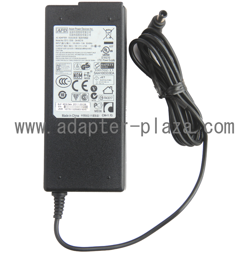 *Brand NEW*DC 19V 4.74A (90W) APD DA-90C19 AC DC Adapter POWER SUPPLY